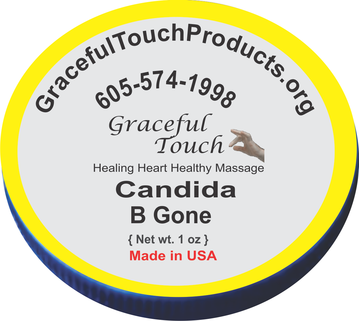 Candida Natural Remedy Flyer For Candida B Gone – GracefulTouchLLC