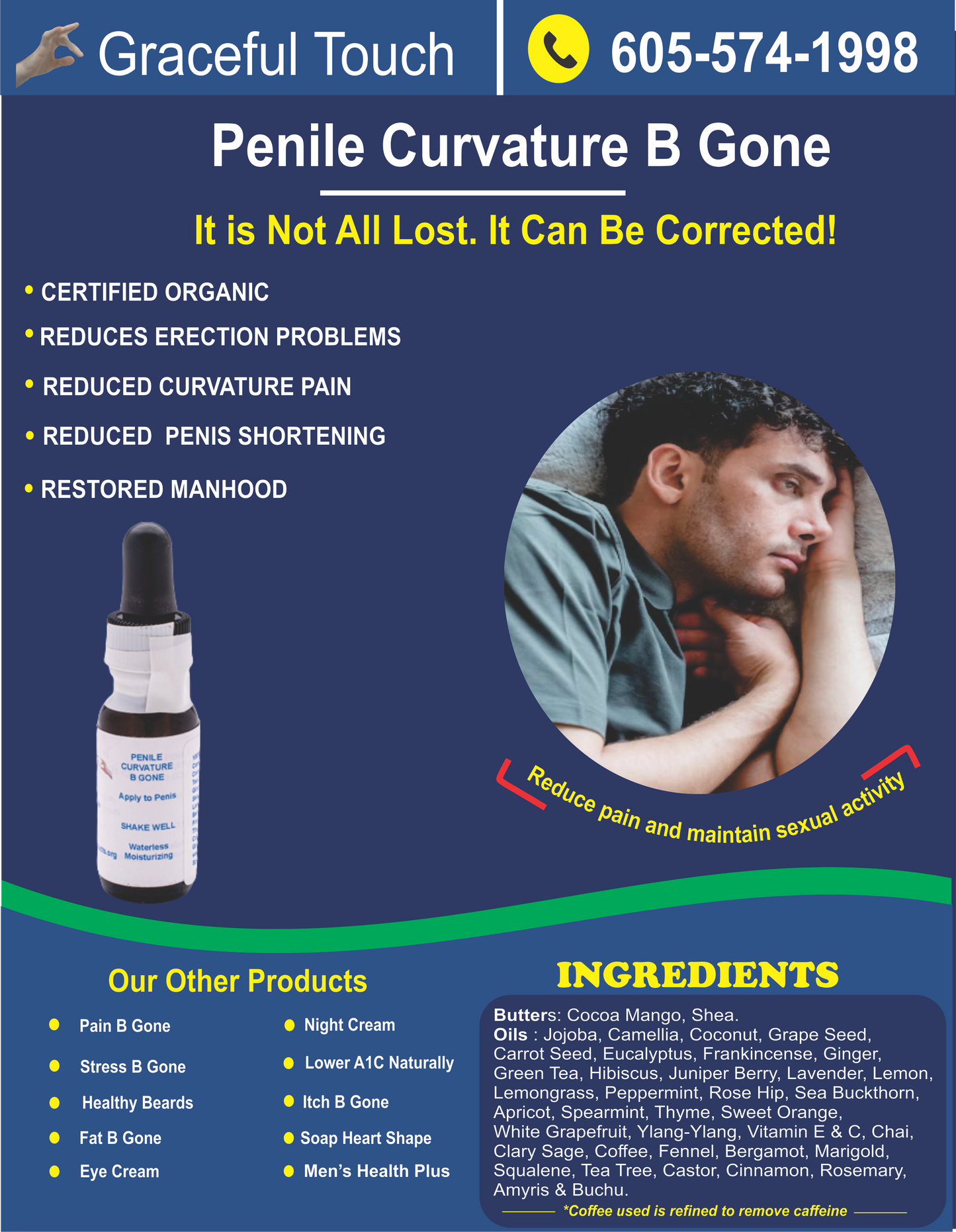 Penile Curvature B Gone: Best Penile Cream for Dry Skin