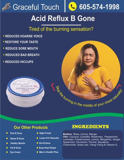 Relief Cream for Acid Reflux (Acid Reflux B Gone)