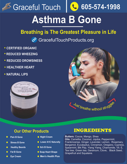 Asthma B Gone: Cream for Asthma