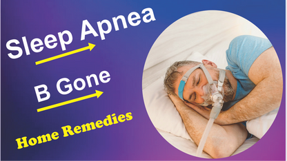 Sleep apnea home remedy