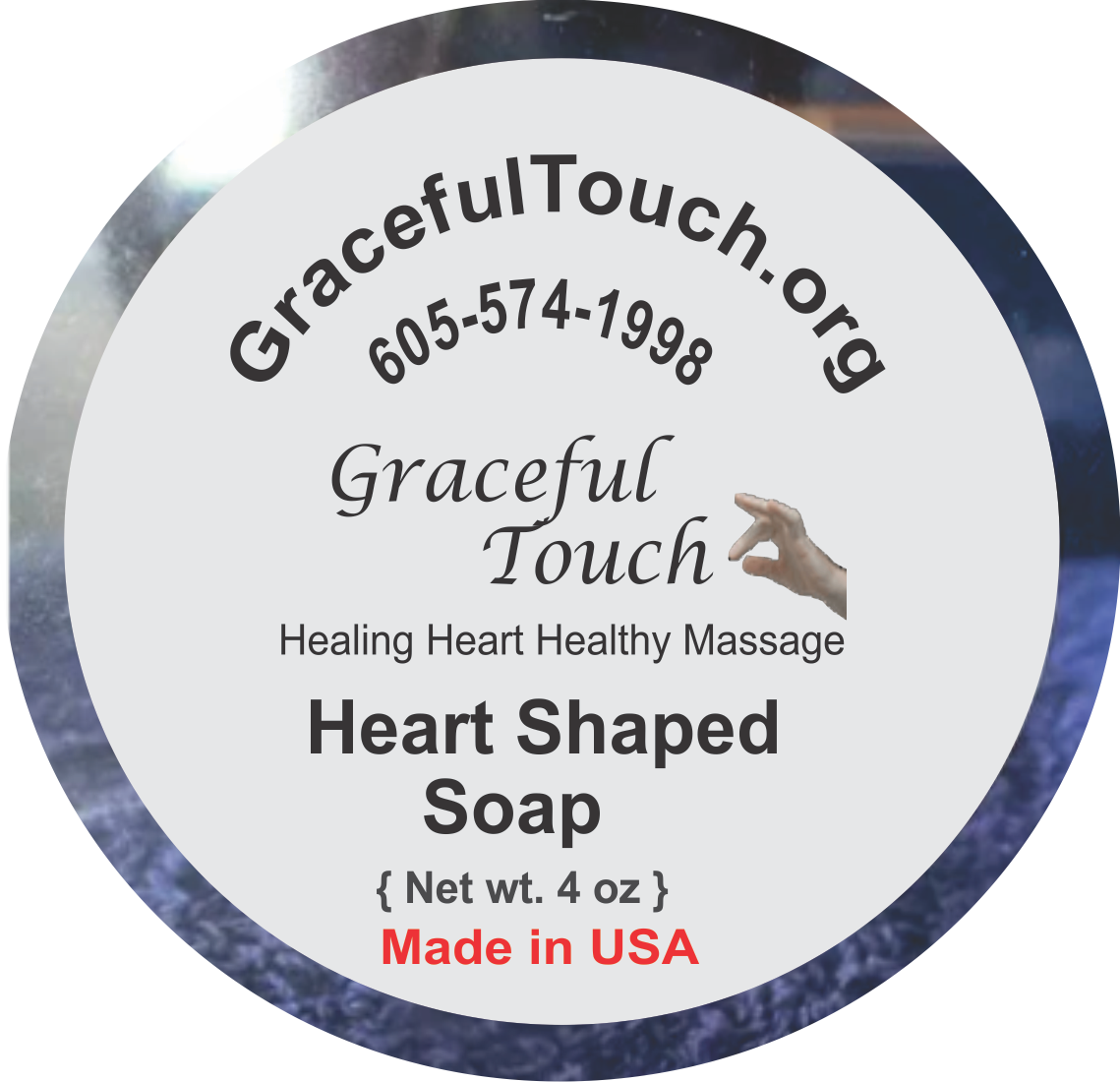 Heart-Shaped Moisturizing Soap for Dry Skin (All Natural Soap)